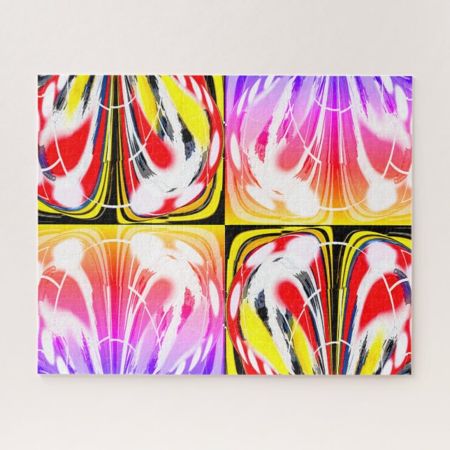 Quebra-cabeça Arte de viagem no tempo e espaço abstratos (Horizontal)