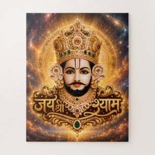 Quebra-cabeça Arte Devocional Jai Shri Khatu Shyam Ji