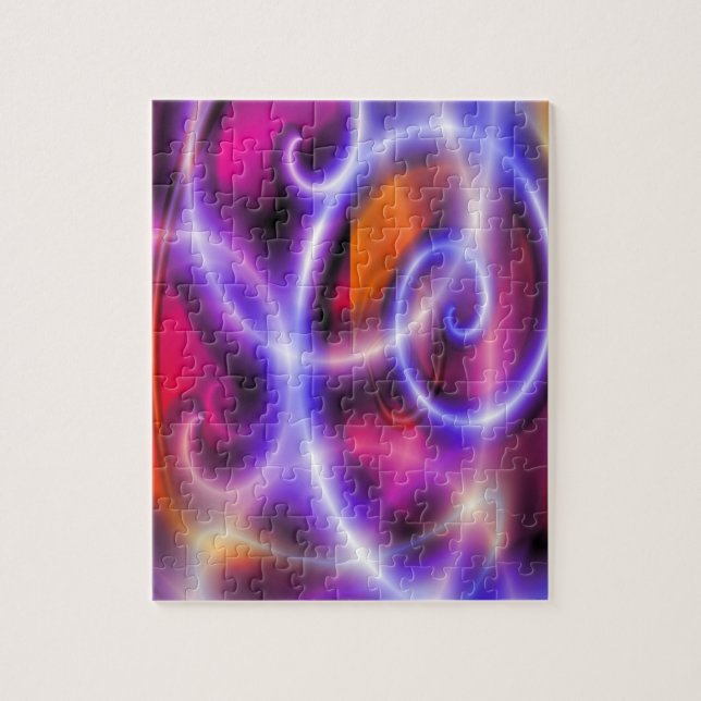 Quebra-cabeça Arte digital do computador - Abstrato Moderna cria (Vertical)