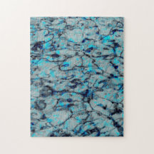 Arte digital legal e moderna da aquarela azul