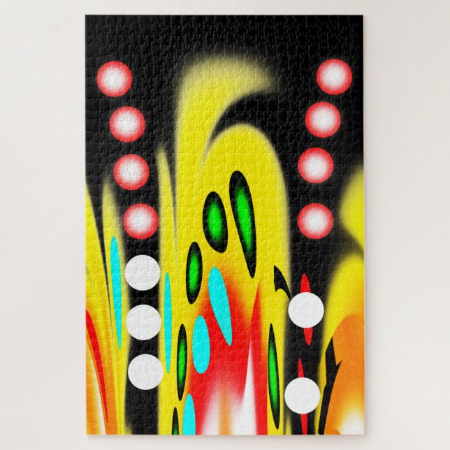 Quebra-cabeça Arte divertida fantasia (Vertical)