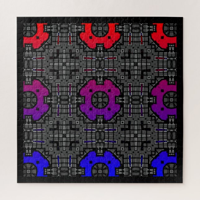 Quebra-cabeça Arte do caleidoscópio 2 do Volume treze (Vertical)