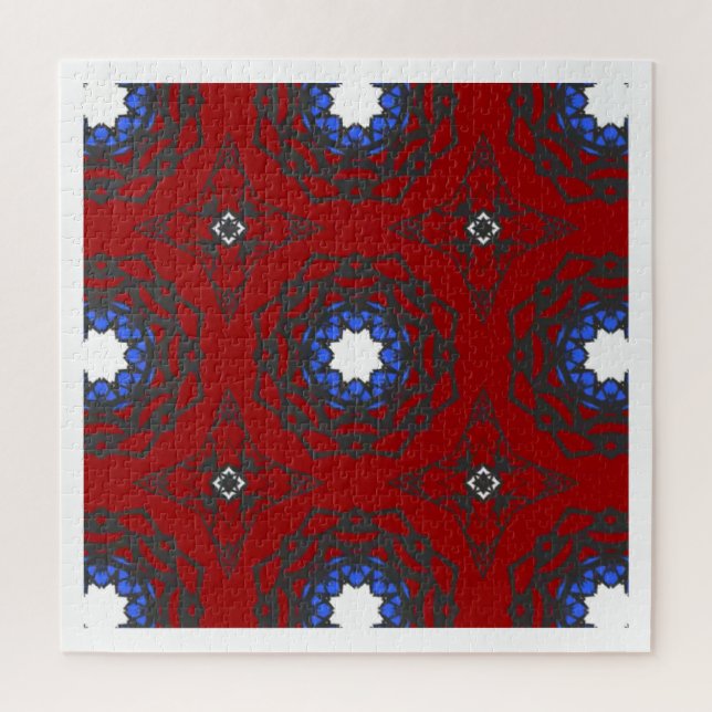 Quebra-cabeça Arte do caleidoscópio do volume quatro (Vertical)