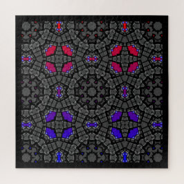 Quebra-cabeça Arte do caleidoscópio do volume treze