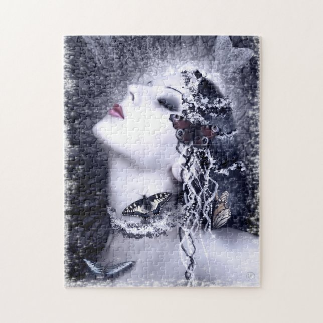 Quebra-cabeça Arte do original da borboleta de Falln (Vertical)