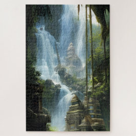 Quebra-cabeça Arte em Cascata Verdecroft