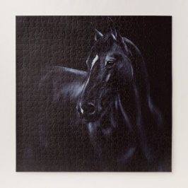 Quebra-cabeça Arte equina pintada à mão