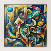 Arte Espacial Negativa Inspirada em Braque Vibrant