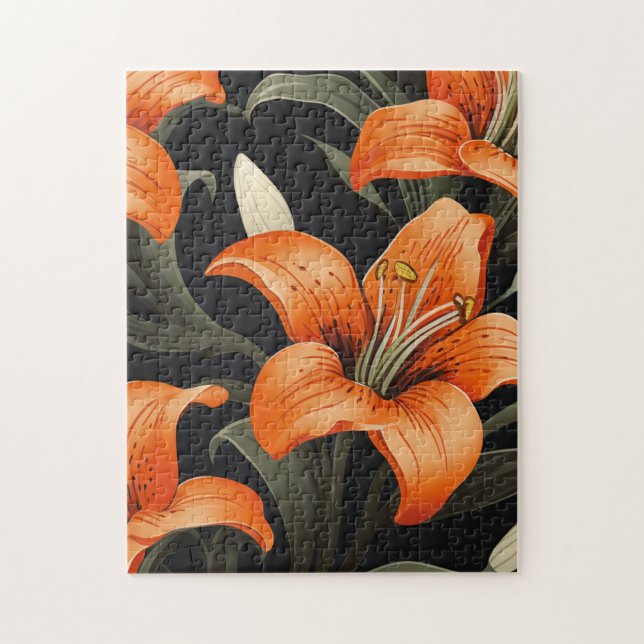 Quebra-cabeça ARTE FLORAL nº 1 (Vertical)