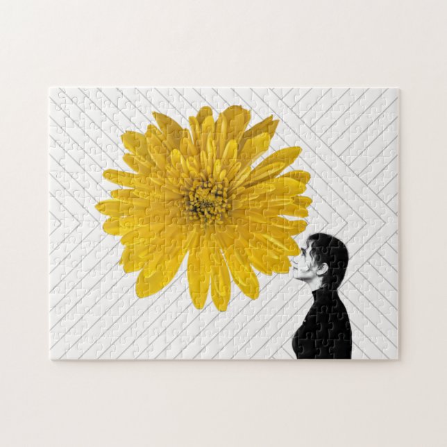 Quebra-cabeça Arte Fotográfica de Sun Awe Garden (Horizontal)