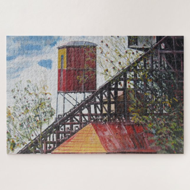 Quebra-cabeça Arte funicular valparaíso (Horizontal)