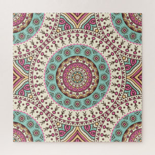Quebra-cabeça Arte Islâmica: Decorativa Vintage sem Sede
