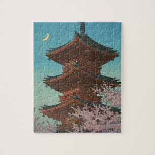 Quebra-cabeça Arte japonesa ukiyoe (Hasui Kawase)