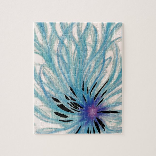 Quebra-cabeça Arte moderna do abstrato da matriz da energia de (Vertical)