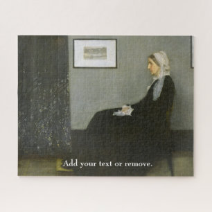 Quebra-cabeça Arte personalizada, Whistler's Madre" Whistler, 18