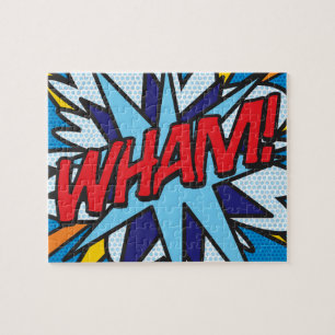 Quebra-cabeça Arte Pop de Quadrinhos WHAM