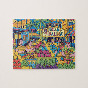 Quebra-cabeça Arte Pop Moderno de Palma de Mallorca