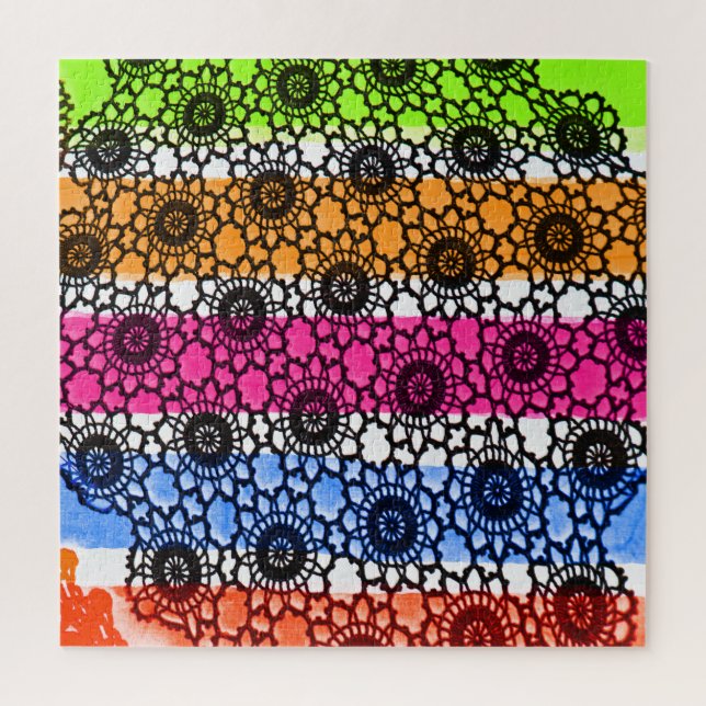 Quebra-cabeça Arte preta (Vertical)