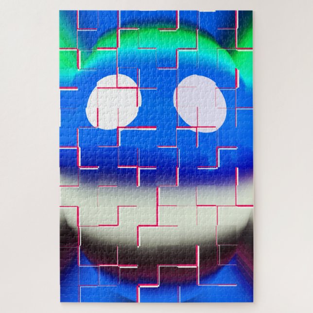Quebra-cabeça Arte quebrada (Vertical)