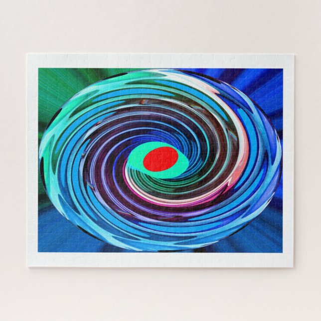 Quebra-cabeça Arte Red hot spot (Horizontal)