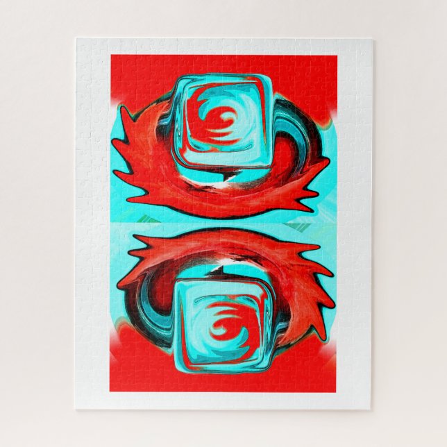 Quebra-cabeça Arte térmica de Verão (Vertical)