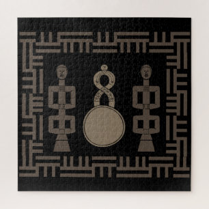 Quebra-cabeça Arte tribal abstrato africana