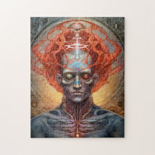 Quebra-cabeça Arte visionária do Homem Surreal