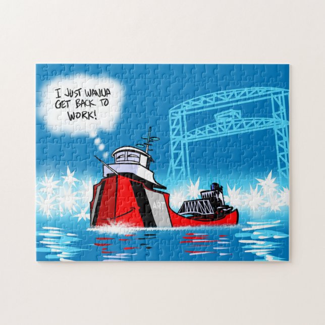 Quebra-cabeça Arthur Anderson de volta ao trabalho (Horizontal)