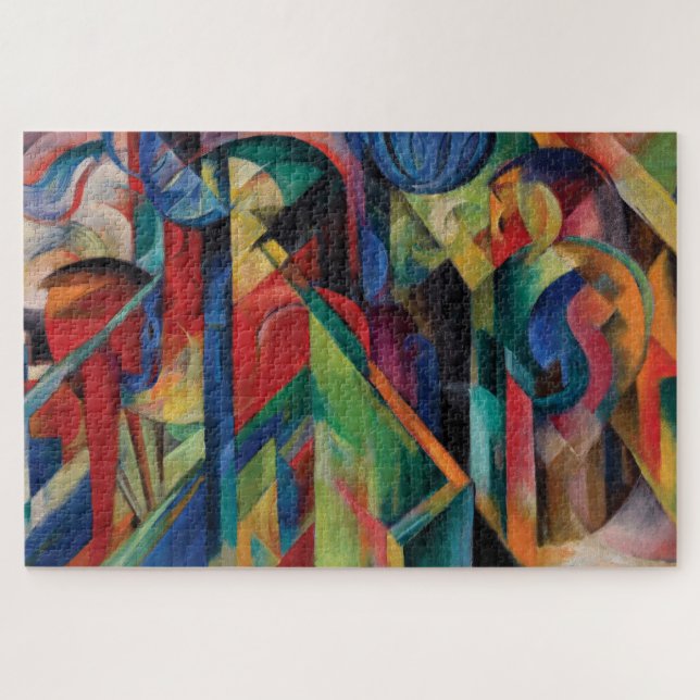 Quebra-cabeça Artigos De Franz Marc (Horizontal)