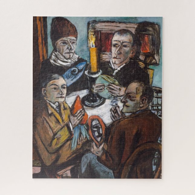 Quebra-cabeça Artistas com Legumes | Max Beckmann | (Vertical)