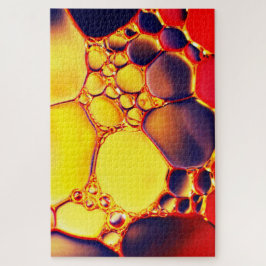 Quebra-cabeça artística da bolha da água