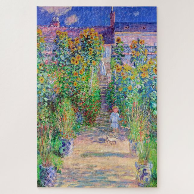 Quebra-cabeça Artist's Garden, Monet (Vertical)