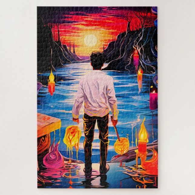 Quebra-cabeça Artsy (Vertical)