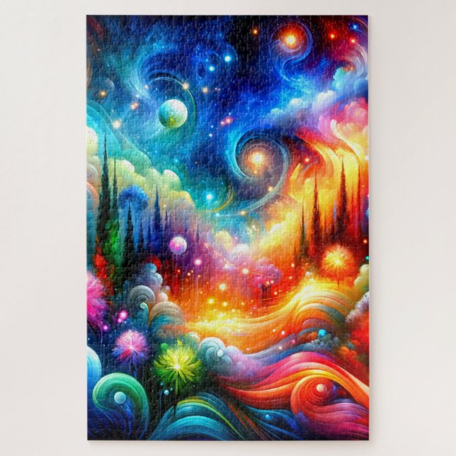 Quebra-cabeça Artsy Design (Vertical)