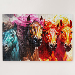 Quebra-cabeça Artsy Horse