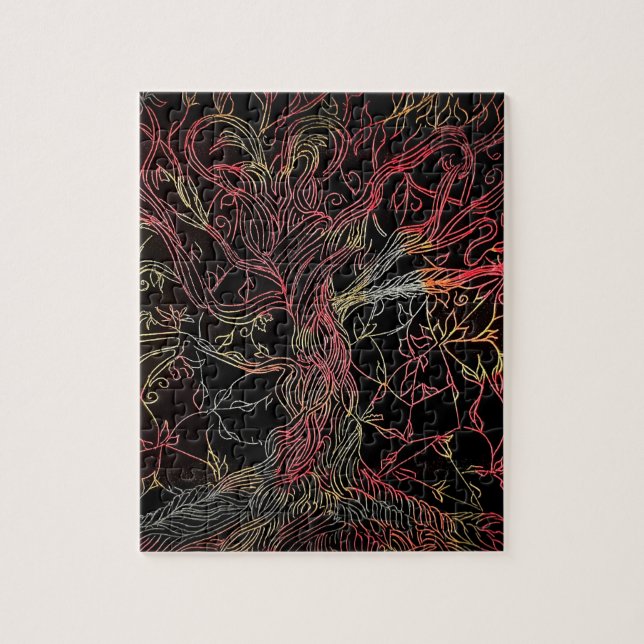 Quebra-cabeça Árvore Ancestral Transcendente (Vertical)