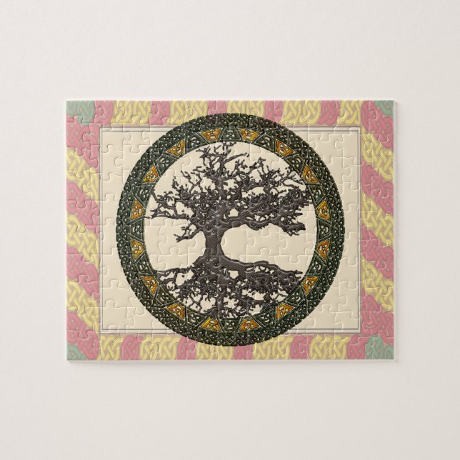 Quebra-cabeça Árvore Celta da Vida (Horizontal)