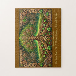 Quebra-cabeça Árvore Celta da Vida, Intrate Knotwork Irlandês