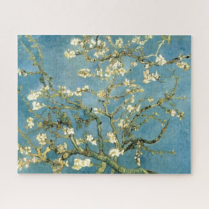 Quebra-cabeça Árvore de amêndoa florescente por Van Gogh Vintage