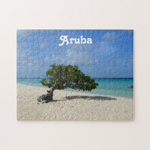 Quebra-cabeça Árvore de Aruba Divi Divi