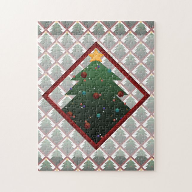 Quebra-cabeça Árvore de Natal (Vertical)