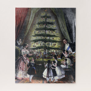 Quebra-cabeça Árvore de Natal da Rainha Victoria