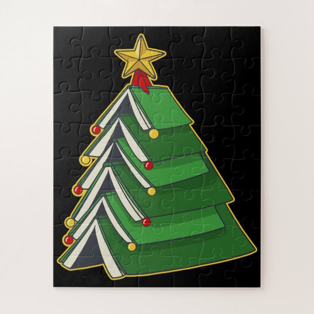 Quebra-cabeça Árvore de Natal de Bookie IV (Vertical)