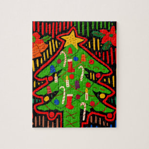 Quebra-cabeça Árvore de Natal Mola da Ilha de San Blas