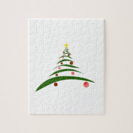 Quebra-cabeça Árvore de Natal na moda