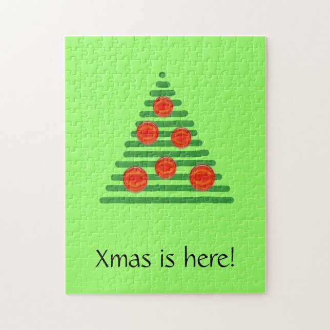 Quebra-cabeça - Árvore de Natal (vert.) (Vertical)