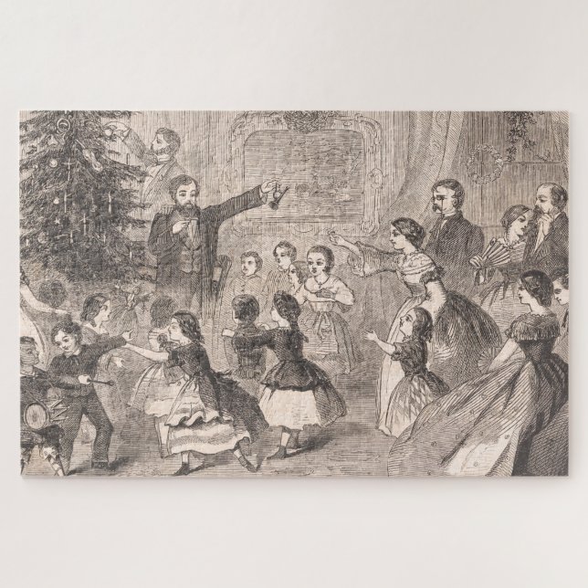 Quebra-cabeça Árvore de Natal | Winslow Homer (Horizontal)