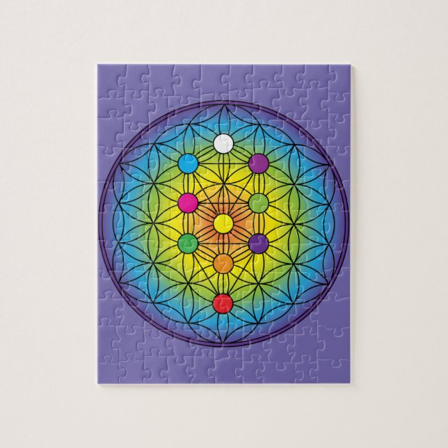 Quebra-cabeça Árvore de vida (Vertical)