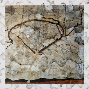 Quebra-cabeça Árvore do outono em Movimento por Egon Schiele