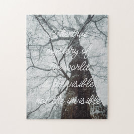 Quebra-cabeça Árvore Velho em Floresta Mistura